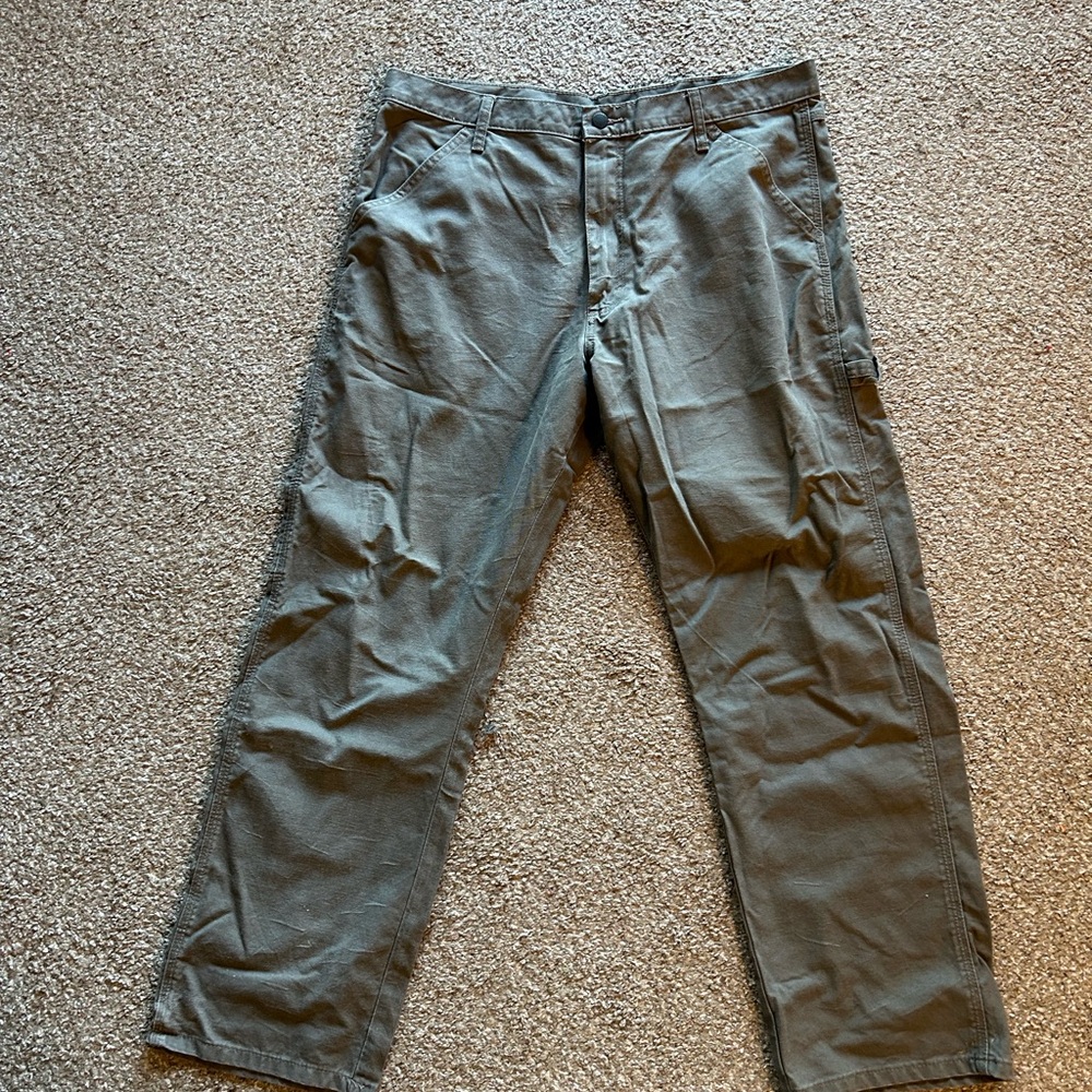 Rustler Women's Gray Straight Leg Pants